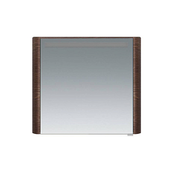 M30MCL0801TF Sensation, зеркало, зеркальный шкаф, левый, 80 см, с подсветкой, табачный дуб, текстур M30MCL0801TF Sensation, зеркало, зеркальный шкаф, левый, 80 см, с подсветкой, табачный дуб, текстур