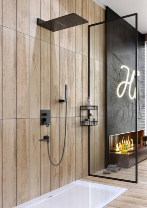 Душевая система Timo Briana SX-7119/03SM скрытого монтажа, черная матовая Душевая система Timo Briana SX-7119/03SM скрытого монтажа, черная матовая