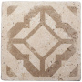Натуральный травертин, ORNAMENT №7 10x10, Provance Натуральный травертин, ORNAMENT №7 10x10, Provance