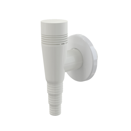 Сифон для стиральной машины наружный с разрывным клапаном, белый  Сифон для стиральной машины наружный с разрывным клапаном, белый