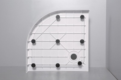 Поддон SMC CEZARES TRAY-SMC-R-80-550-150-W