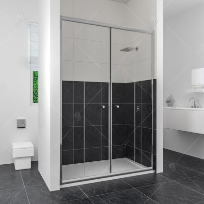 Душевая дверь в нишу RGW Classic CL-10 180 профиль Хром стекло прозрачное