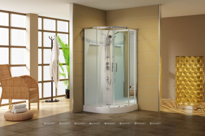 Душевая кабина Aquanet Passion R 2.0 90x90, прозрачное стекло