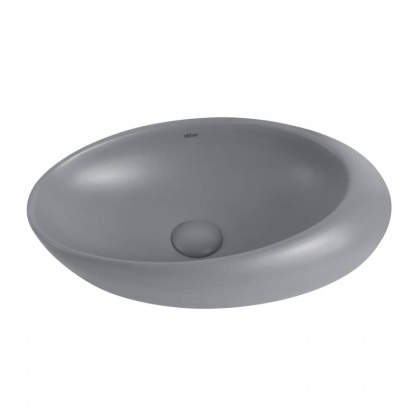 Раковина накладная ABBER Bequem AC2107MG серая матовая Раковина накладная ABBER Bequem AC2107MG серая матовая