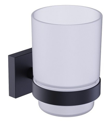 Стакан для зубных щеток Timo Selene Black 12033/03 Стакан для зубных щеток Timo Selene Black 12033/03