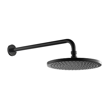 Верхний душ OMNIRES с кронштейном WGSET1BL (черный BLH) Верхний душ OMNIRES с кронштейном WGSET1BL (черный BLH)