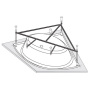 Каркас к ванне VAGNERPLAST Mini Catalina 125x125 Каркас к ванне VAGNERPLAST Mini Catalina 125x125