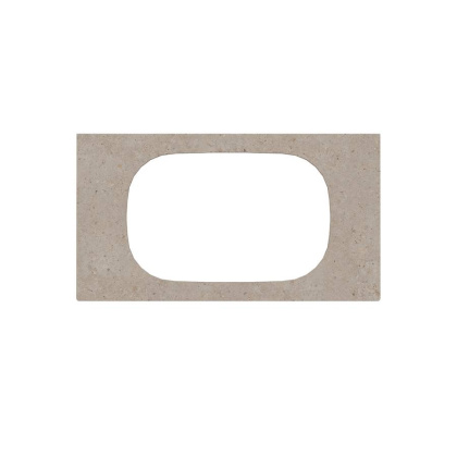 Спец. изд. декоративное для раковин, встраив. сверху MAGICA Риккарди 90 см, бежевый мат. (без отв.) MA.2.0.SG540620R\90