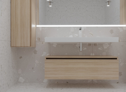 Ящик под столешницу 120см LIGHT OAK VALLESSI UNO-S 897-120-L Boheme Ящик под столешницу 120см LIGHT OAK VALLESSI UNO-S 897-120-L Boheme