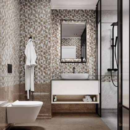 Керамогранит SG172200N Каприччо коричневый (40,2см*40,2см*8мм) (10шт/1,62м2) матовый, м2