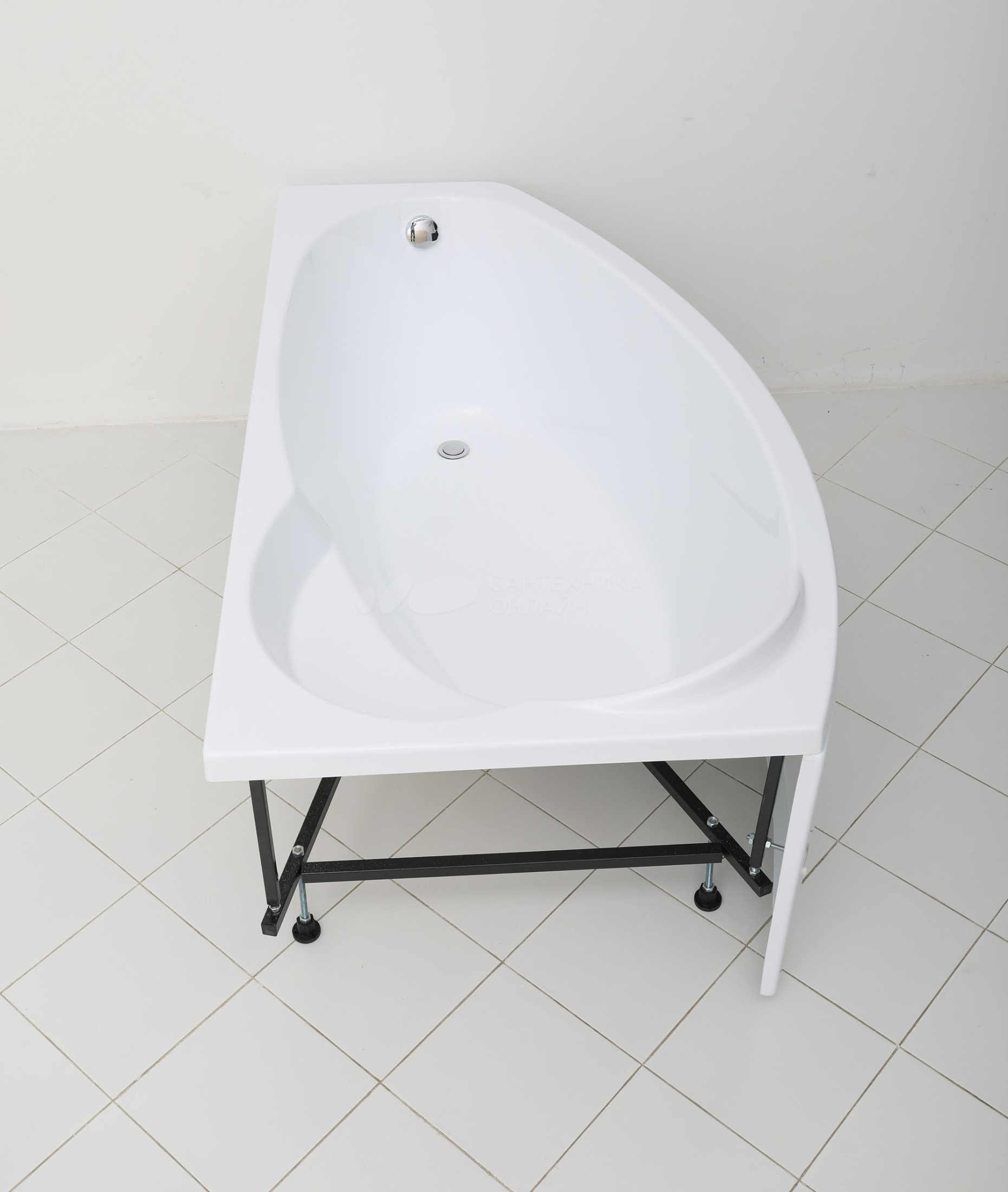 Акриловая ванна Aquanet Sofia 170x90 L (с каркасом)