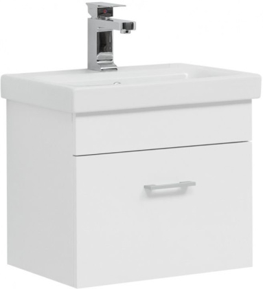 Тумба под раковину Aquanet Нота 50 (Moduo Slim) белый Тумба под раковину Aquanet Нота 50 (Moduo Slim) белый