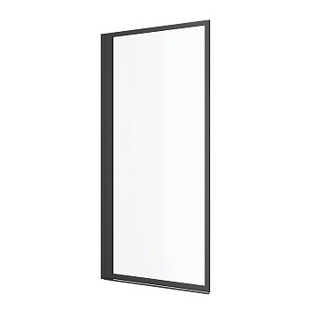 Шторка для ванны EXCELLENT Fabrika 73 см (черный мат)