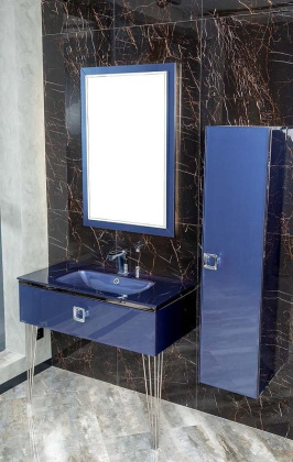 Консоль LUCIDO 100 см Насыщенный синий 305000 770-100-BL Boheme