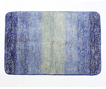 Коврик для ванной комнаты Lopau, 90х60х1 см, синий, BM-1125
