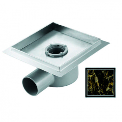 Душевой трап RGW SDR-11 Q 20х20см, под плитку, 21211120-02