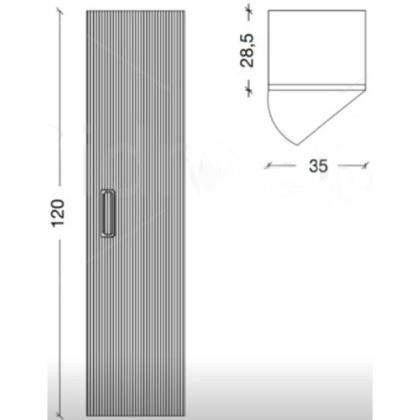 Пенал Linea черный+золото без ножек_Комплект 845-BG Boheme Пенал Linea черный+золото без ножек_Комплект 845-BG Boheme