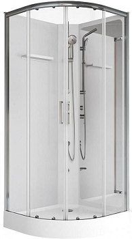 Душевая кабина Aquanet Passion R 2.0 90x90, прозрачное стекло