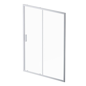 W90G-150-1-195MT Gem Solo Дверь душевая 150х195, стекло прозрачное, профиль матовый Хром