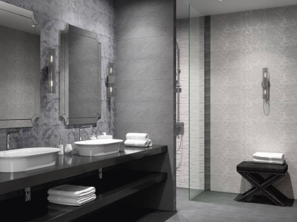 Бордюр SG144\003 Гренель серый светлый мозаичный 9,8*46,5*11(1уп/12шт), шт