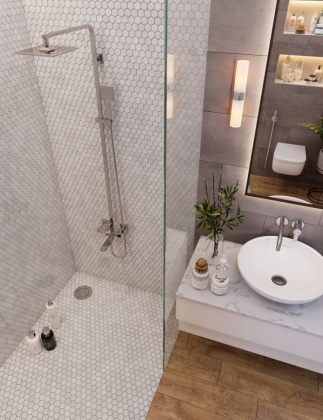 Противоскользящая мозаика, HEX 514 Antid., Antislip Противоскользящая мозаика, HEX 514 Antid., Antislip