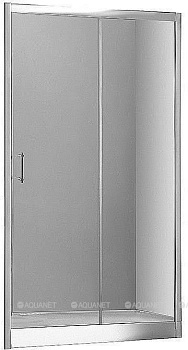 Душевая дверь Aquanet Alfa NAA6121 120, прозрачное стекло