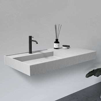 Раковина подвесная ABBER Stein AS2628 белая матовая Раковина подвесная ABBER Stein AS2628 белая матовая