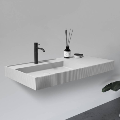 Раковина подвесная ABBER Stein AS2628 белая матовая Раковина подвесная ABBER Stein AS2628 белая матовая