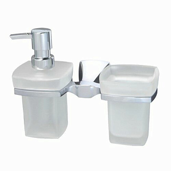 Wern K-2589 Держатель стакана и дозатора Wern K-2589 Держатель стакана и дозатора