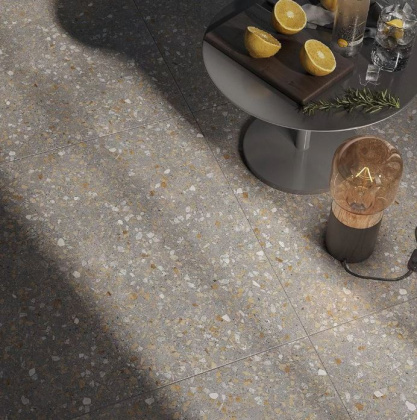 Подступенок Терраццо коричневый 60x10,7x11, шт