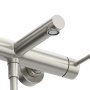 RELAX-VD-01 Смеситель для ванны и душа однорычажный в комплекте с ручным душем, шлангом и держателем, хром