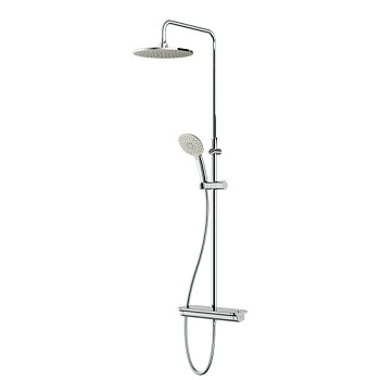 F0770A400 Spirit V2.0 душ.система, набор: Смеситель д/душа с термостатом, верхн. душ d 250 мм, ручн.