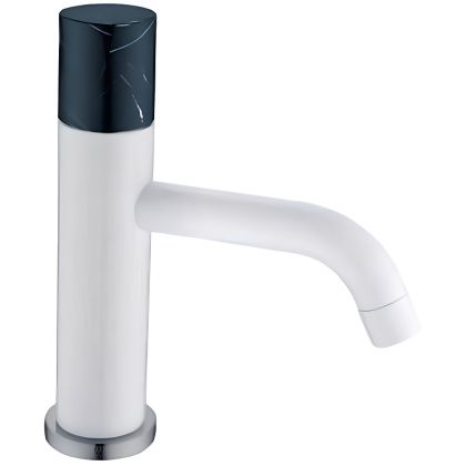 Смеситель STICK для умыв.низ. WHITE MRAMOR BLACK_Комплект Смеситель STICK для умыв.низ. WHITE MRAMOR BLACK_Комплект