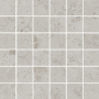 Декор Про Лаймстоун серый светлый матовый мозаичный 30x30x0,9