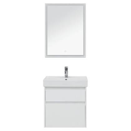 Мебель для ванной Aquanet Nova Lite 60 белый (2 ящика)