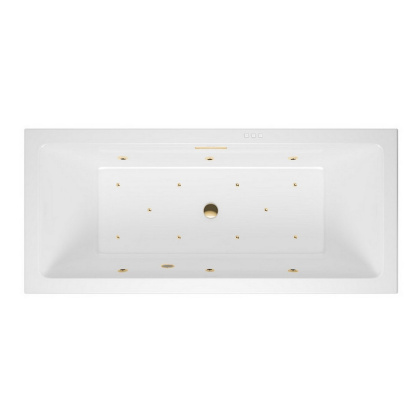 Ванна EXCELLENT Heaven Slim 160x75 "RELAX" (золото)