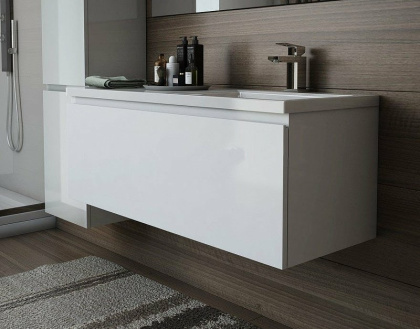 Комплект мебели Dallas Luxe 1000х482 правосторонний подвесной 1 ящик (ШхГхВ) 992х476х430