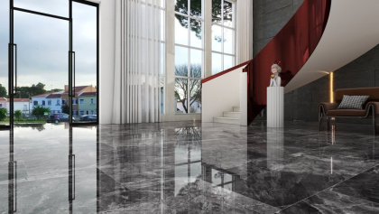 Керамогранит Arles Dark Grey 60*120 (2 шт-1,44 м2) Керамогранит Arles Dark Grey 60*120 (2 шт-1,44 м2)