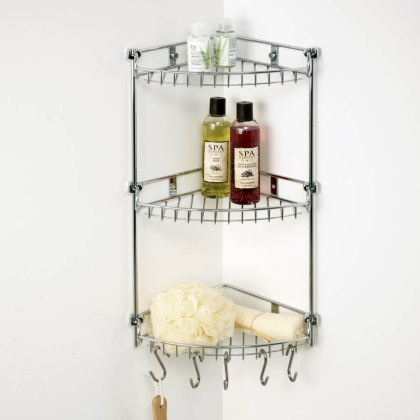 K-1233 Полка металлическая тройная K-1233 Полка металлическая тройная