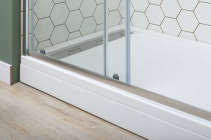 Душевая дверь Aquanet SD-1200A 120, прозрачное стекло