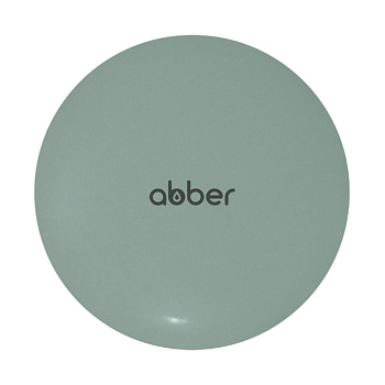 Накладка на слив для раковины ABBER AC0014MCG светло-зеленая матовая, керамика Накладка на слив для раковины ABBER AC0014MCG светло-зеленая матовая, керамика