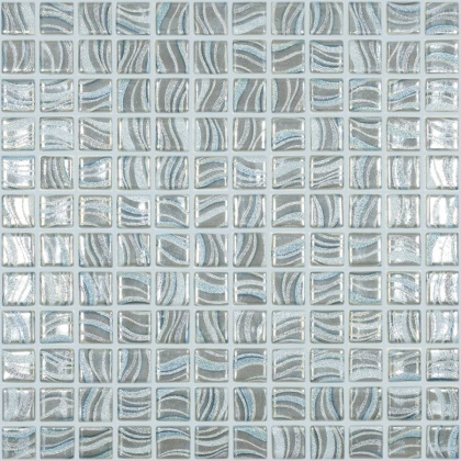 Стеклянная мозаика, 7804 Glitter Grey 25x25, Glitter Стеклянная мозаика, 7804 Glitter Grey 25x25, Glitter