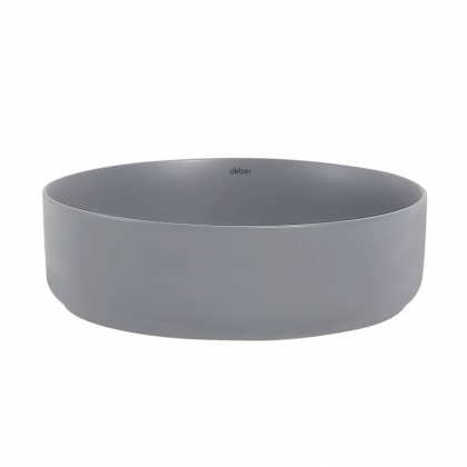 Раковина накладная ABBER Bequem AC2109MG серая матовая