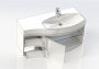 Тумба с раковиной Aquanet Опера 115 R белый (2 дверцы 2 ящика) Тумба с раковиной Aquanet Опера 115 R белый (2 дверцы 2 ящика)