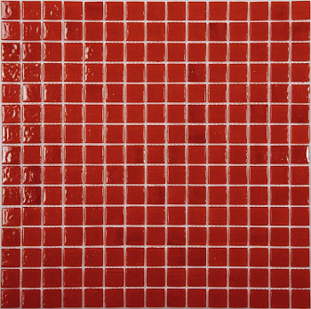 Мозаика AA21 стекло красный (сетка) (20*20*4) 327*327