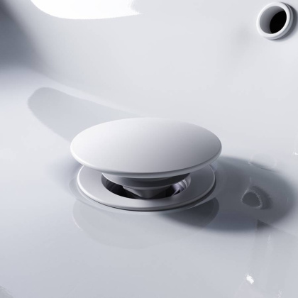 F0700P33 донный клапан, Нажимной, Белый, шт. F0700P33 донный клапан, Нажимной, Белый, шт.