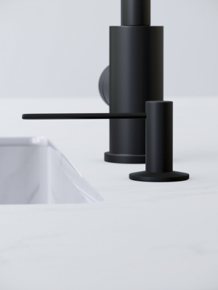 Универсальный диспенсер Gem, 28,1х6х9,5 см, черный, A9037222