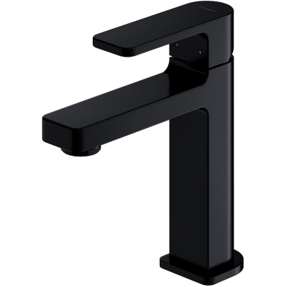 Смеситель для умывальника OMNIRES BARETTI BA7810BL (черный BLM)