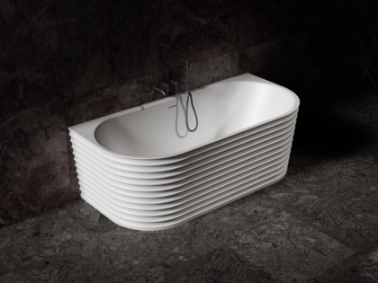 Ванна из литьевого мрамора Abber Stein 170х80 AS9652