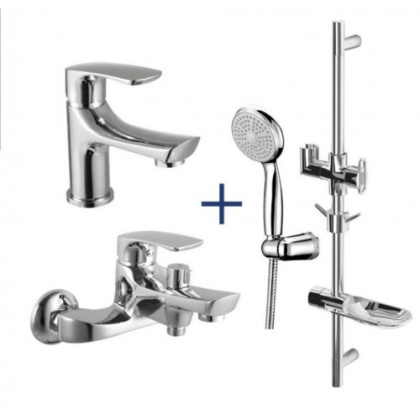 Комплект смесителей Lemark Plus Shape LM1780C "3 в 1""